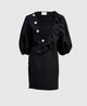 Ruffled Button Dress
