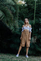 The Bardot Top with Ruffled Sleeves