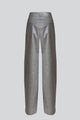 Rue Straight Leg Holographic Trousers