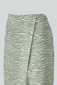 Iris Zebra Asymmetrical Skirt