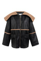 Otilio Aviator Faux-Leather Jacket