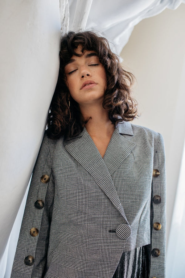 Asymmetrical blazer online