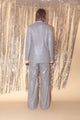 Rue Straight Leg Holographic Trousers