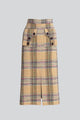 Dawn High-Waisted Tweed Skirt