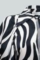 Glaze Zebra Printed Blouse