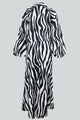 Maeve Zebra Printed Dress