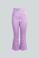 Ludovica Lilac Cropped Pants