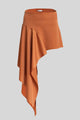 Clay Mini Asymmetrical Skirt