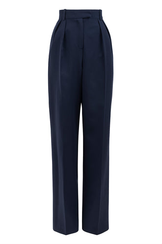 Mazarine High-Waist Trousers
